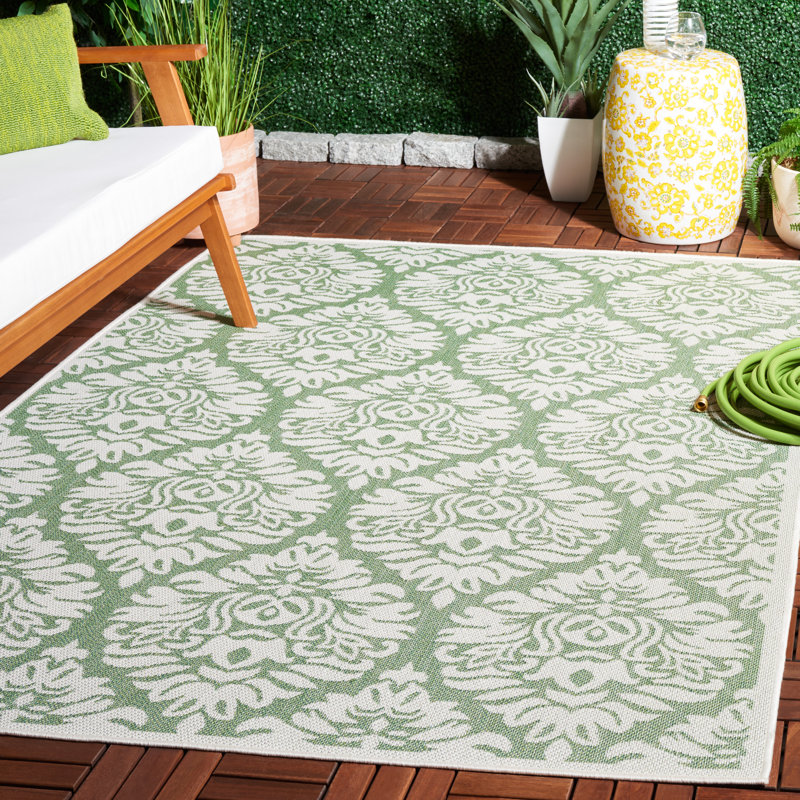 Tapis d'intérieur / extérieur Nalaiya Performance, Rectangle 4 pi x 6 pi