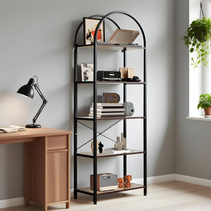 Bookcase, Black/Brown