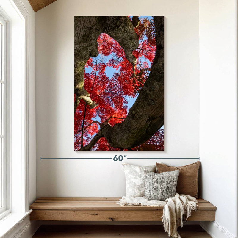 Harnek Under The Red Maple Tree, 51" H x 34" W
