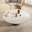 Table basse ronde en pierre et table basse en bois-829362305-829362307-829362319