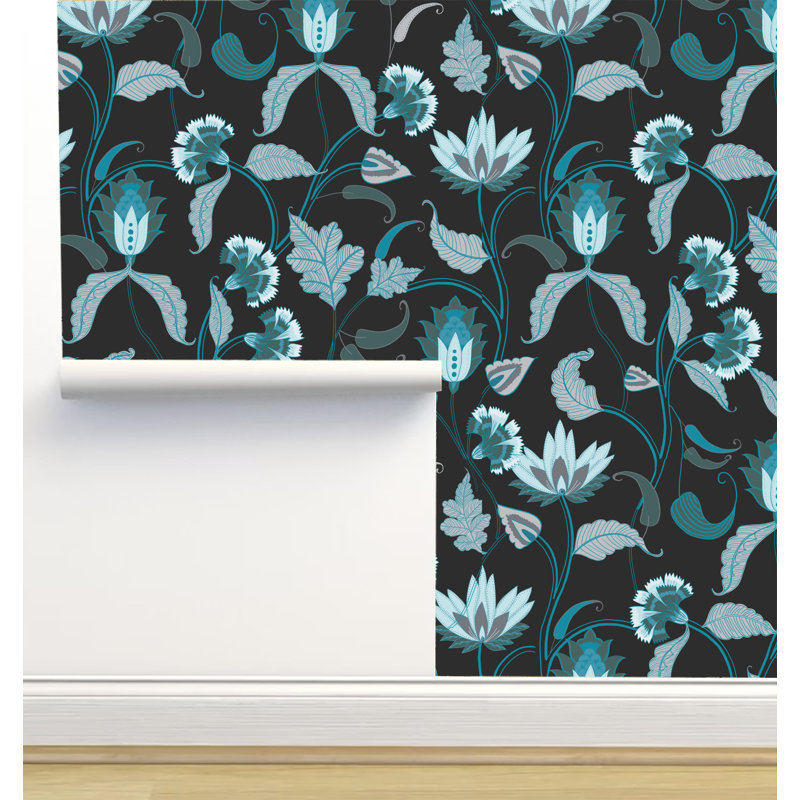 Rouleau de papier peint autocollant L 6 pi x l 24 po Monor Designs