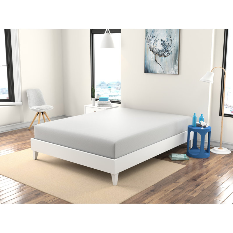 Grand matelas en mousse viscoélastique gélifiée de 10 po, lieu de repos ferme, diminuant le transfert de matelas avec gel, zone de couchage,