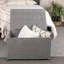 Paper Rope, Wire Frame Blanket Chest-561493212