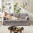 81'' Country-Style Upholstered Slipcover Standard Sofa-328504045