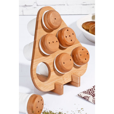 Ensemble de pots et support à épices Koter 6