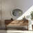 Borna Solid Wood Oval Mirror-1310660706