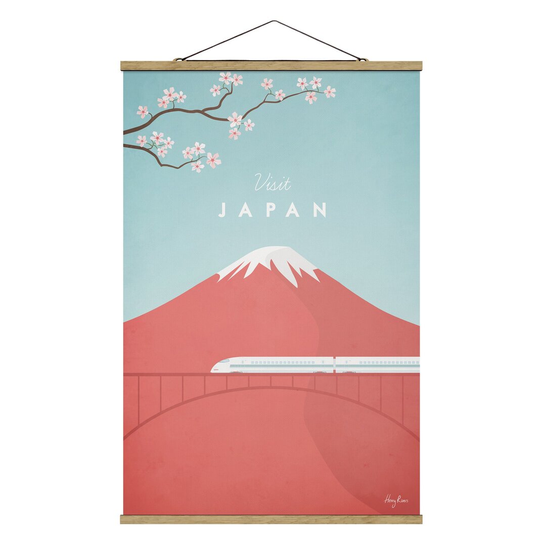 Grafikdruck Reiseposter - Japan