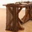 Chemin de table en étamine Cheesecloth Summer Boho Brun 15 pièces Rustique Gaze 10pi Tissu de fromage Sheer Farmhouse