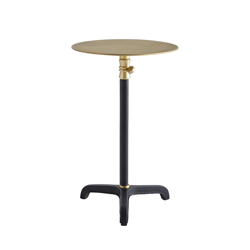 Pedestal Accent Table, Navy