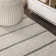Redrick Minimalist Stripe Cream/Gray Rug