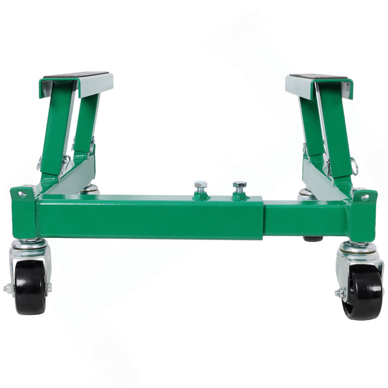 Chariot pour moteur de berceau 1500 lb, vert, Vert