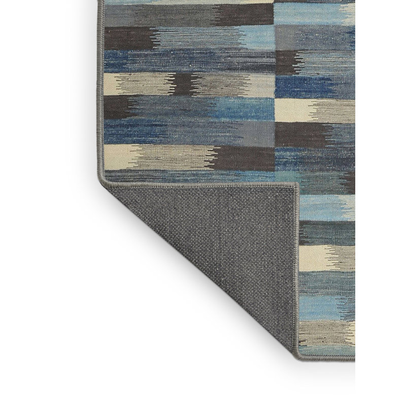 Tapis noir/gris/beige contemporain, Rectangle 7 pi x 9 pi