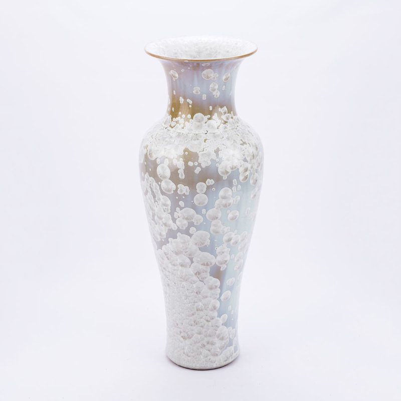 Handmade Porcelain Floor Vase, 39" H x 16" W x 16" D