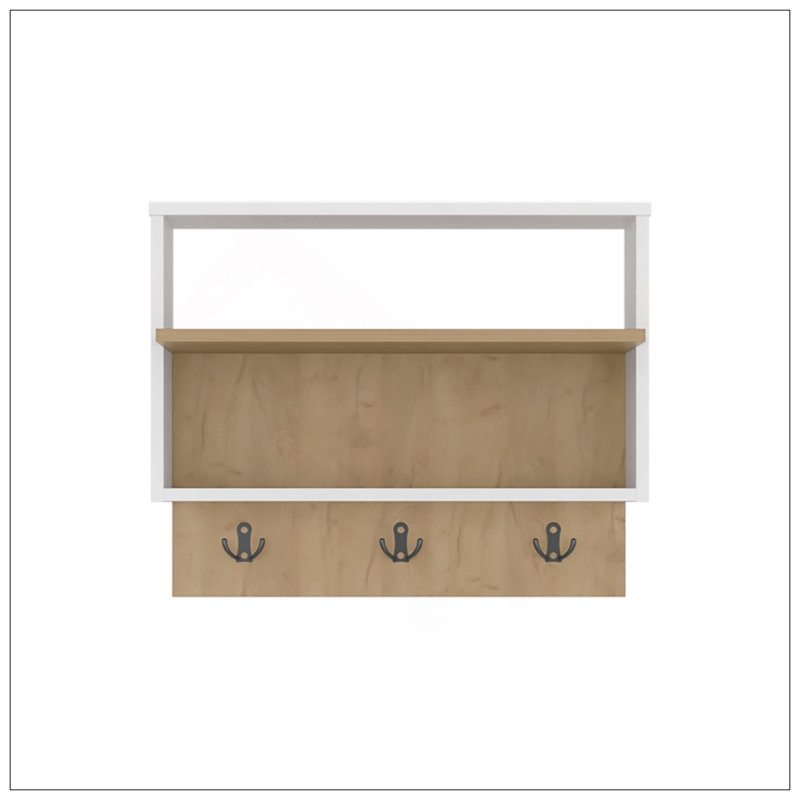 Console Aranjuez avec tablette ouverte, conception mince, solution de rangement moderne pour le vestibule ou le salon