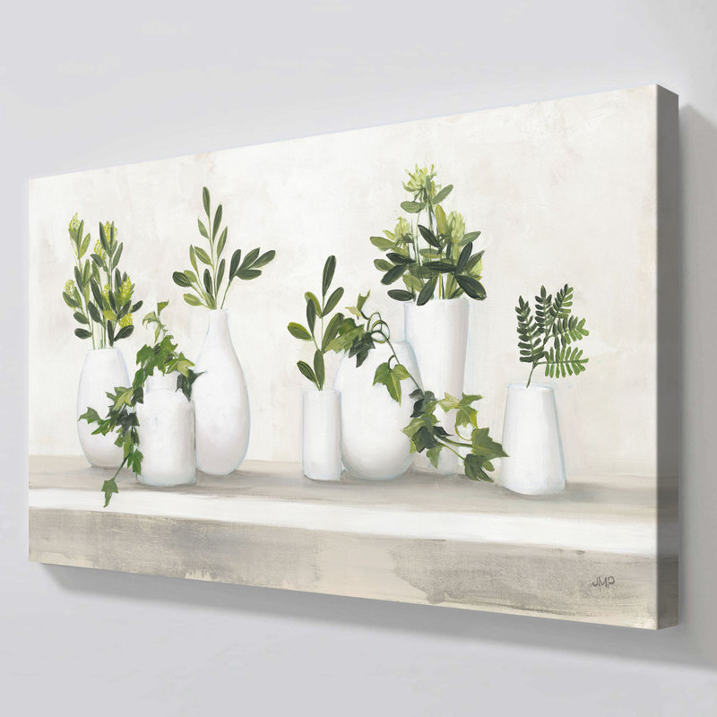 "Plant Life" par Julia Purinton, reproduction sur toile, H 18 po x l 30 po