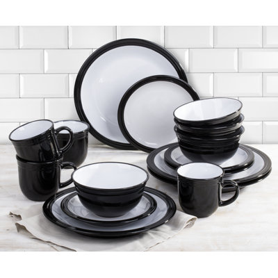 Waterside 16pc Camden Stoneware Dinner Set