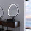 32 po x 32 po Miroir gris