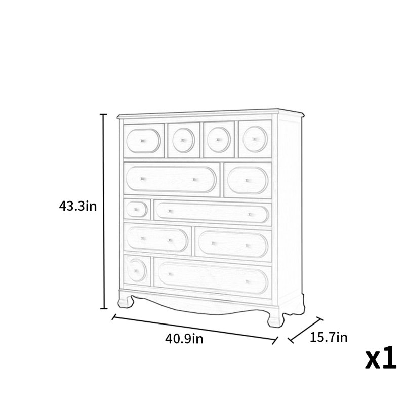 Exquisite And Stylish Accent Cabinet, Brown