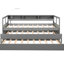 Lit de jour simple TG gris - 2 gigognes, 3, charge et rangement en bois inclus précieux-1434923681