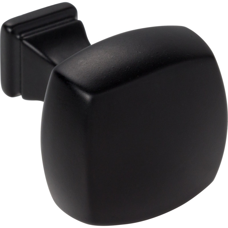 Audrey Square Knob, Matte Black