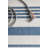 Soraya Power Loom Striped Blue Indoor/Outdoor Patio Rug-1365451056
