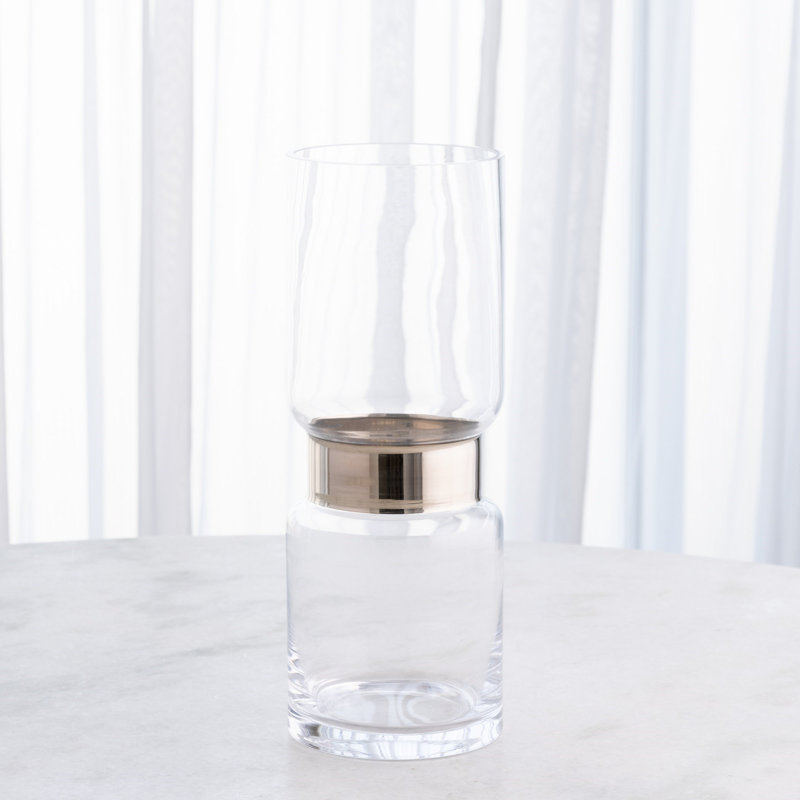 Hurricane Candle Holder, 16" H x 6" W x 6" D
