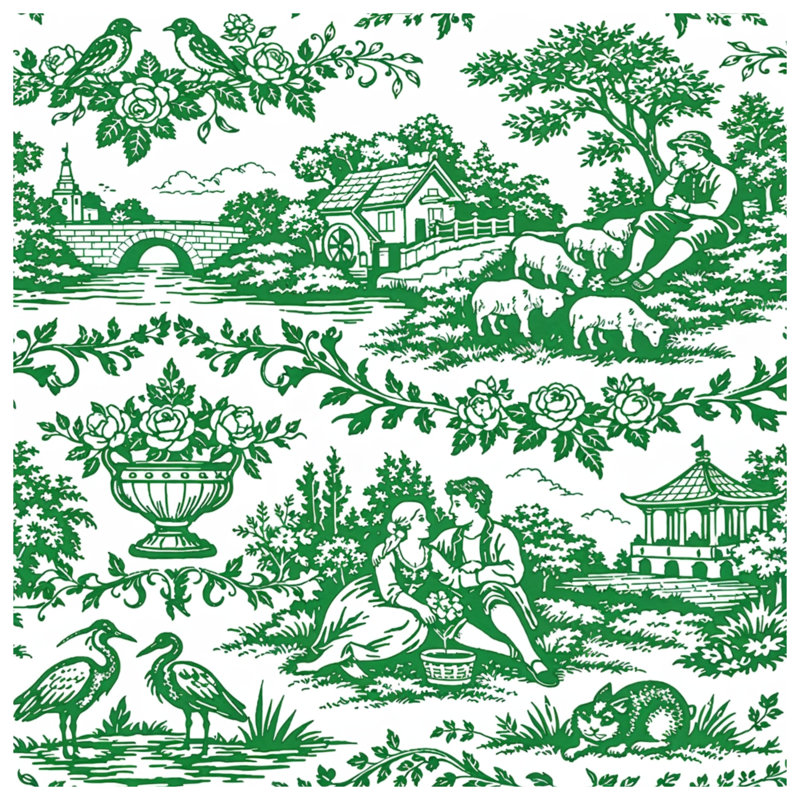 Édredon Green Scenic, King