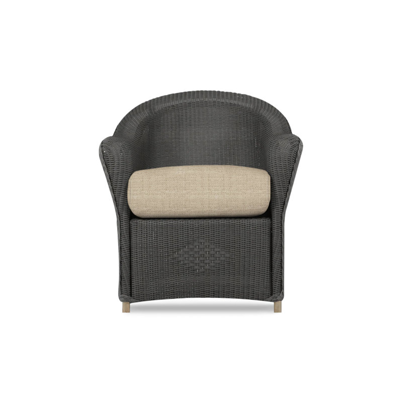 Reflections Outdoor Dining Armchair, Bark, Demo Stone