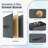 TV Stand with 8 Fabric Drawers & LED Lighting-150144912