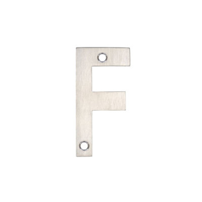 7.5cm H Stainless Steel House Letter