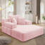 Méridienne avec 3 coussins, canapé-lit convertible avec poche de rangement-572582204