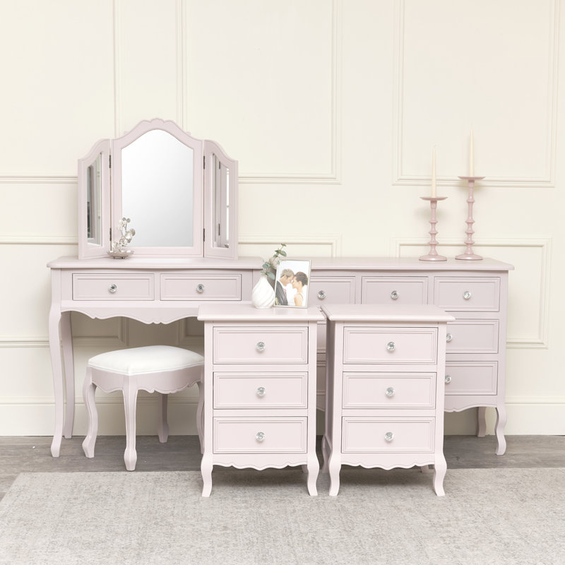 Stefon Solid Wood Piece Bedroom Set