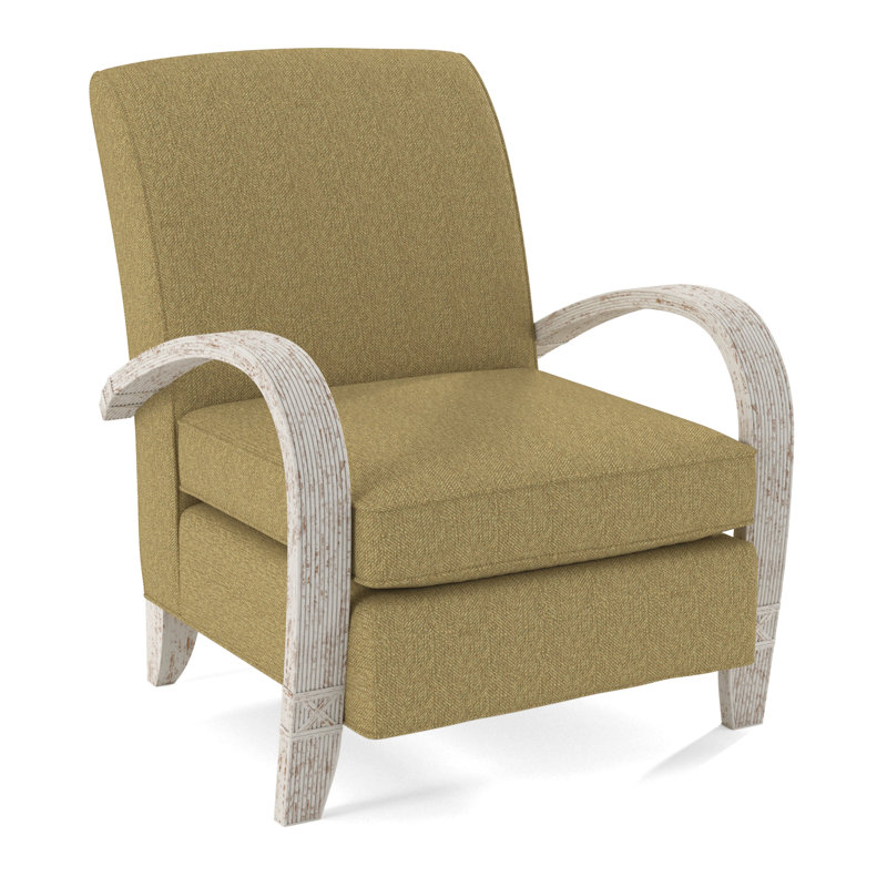 Vero Armchair, Antique Frost White, Snow Crypton Performance; 0884-91