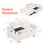 Canapé coulissant avec plateau mobile et ports USB-226809733