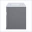 Meuble-lavabo mural de style français 36 po