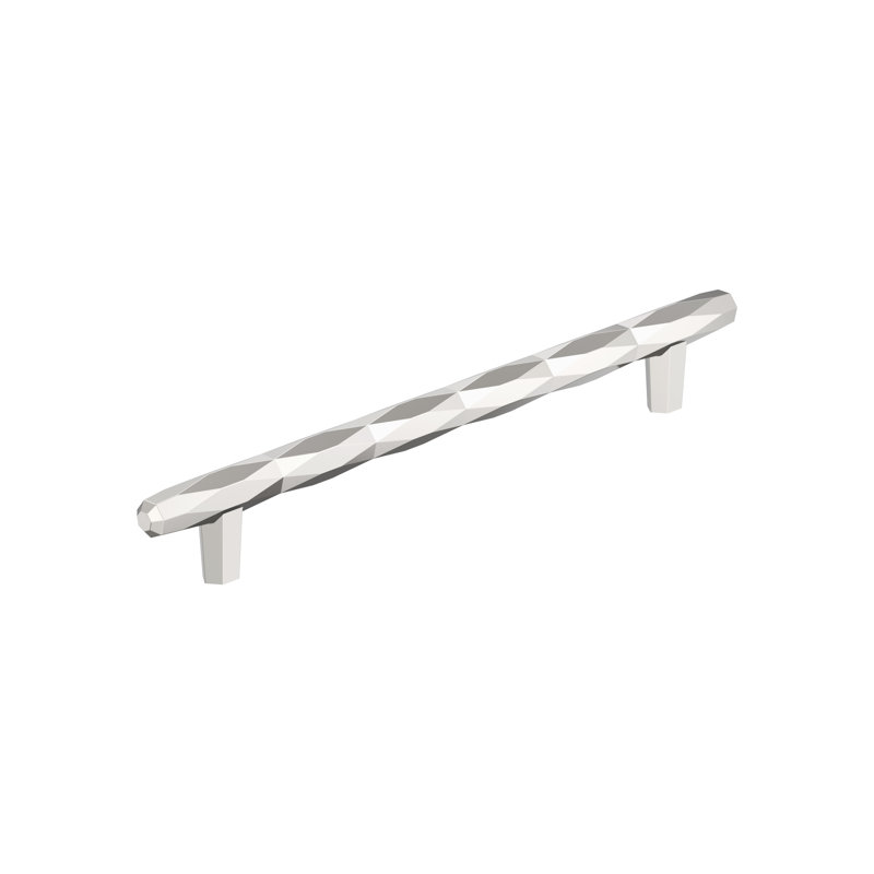 Poignée barre St. Vincent, Nickel poli, 5 1/16"