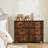  Enegess 31.5" Wide Modern Farmhouse 6 Drawer Dresser with Sturdy Frame-576278682