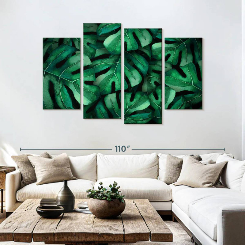 Harnek Dark Green Monsteras
