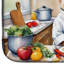 Tapis de séchage Fox Terrier The Chef
