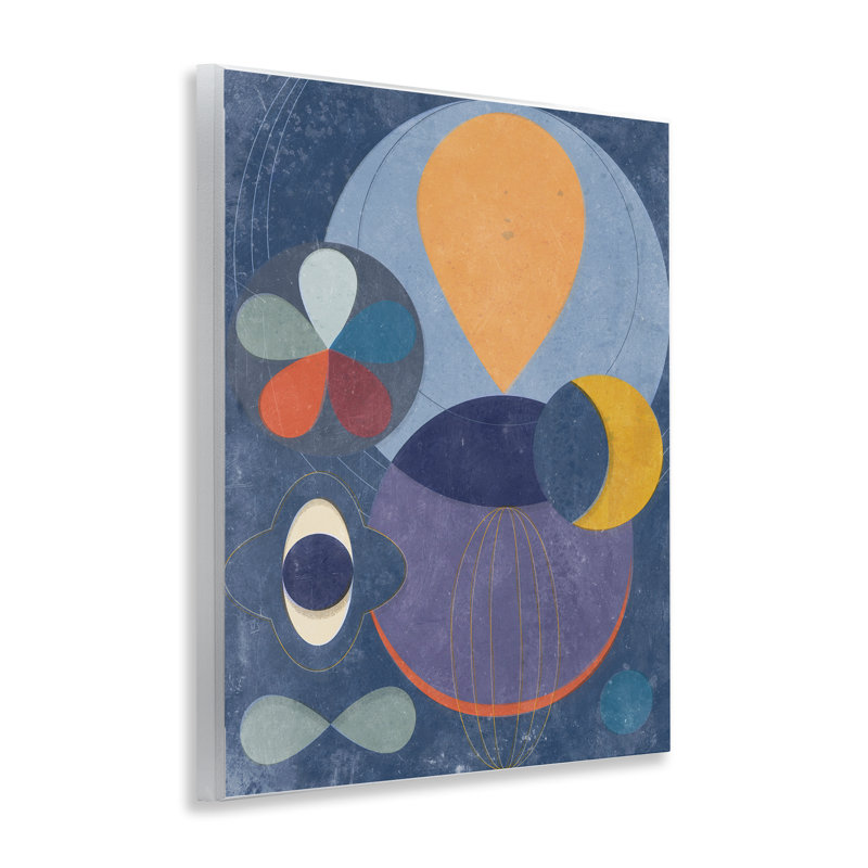  «Blue Retro Collage» par Victoria Barnes