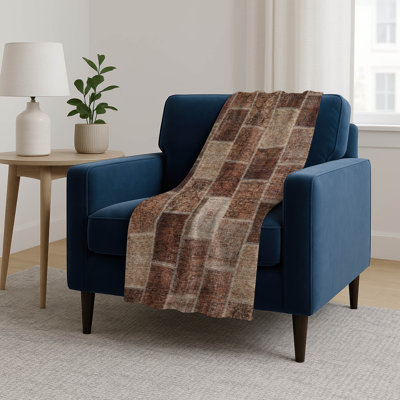 Jeté patchwork Addison Sherpa ASB772