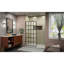 Porte de douche sans cadre l 34 po x H 72 po avec technologie ClearMax ™ French Linea-39782359