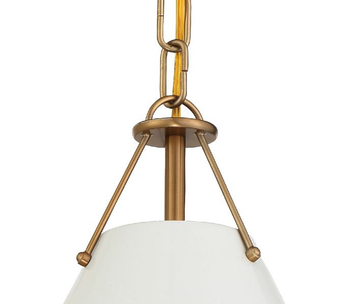 Kinston Single Light Metal Dimmable Pendant