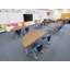 Table d'apprentissage collaboratif avec pieds de luxe - demi-ronde - moitié 60 po de diamètre-36019370-36019372