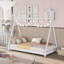 Lit plateforme House avec structure triangulaire-2120773218