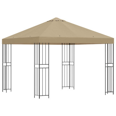 vidaXL Garden Gazebo Polyester and Steel