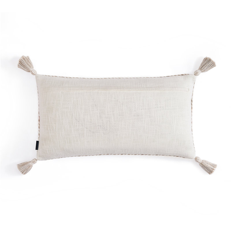 HARDING PILLOW- 14X30 IVORY