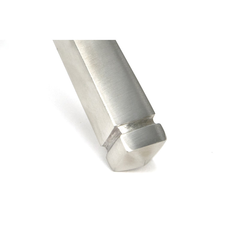 Single Dummy Door Handle, Satin Marine