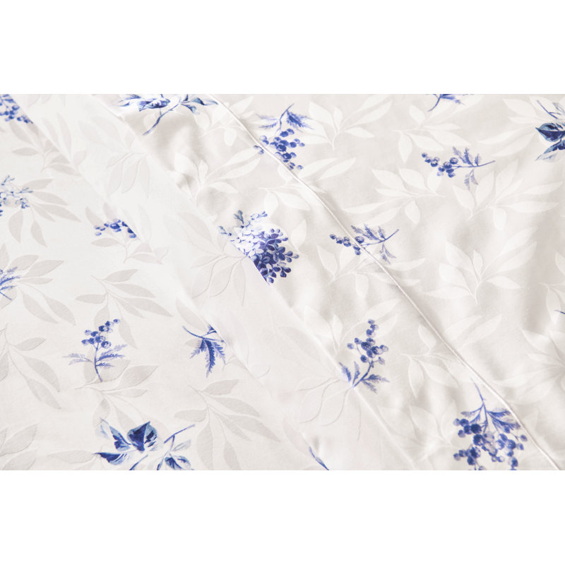 Cristal Queen flat sheet, Floral, Cristal, King