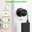 Serrure de porte biométrique à empreinte digitale rechargeable avec clé